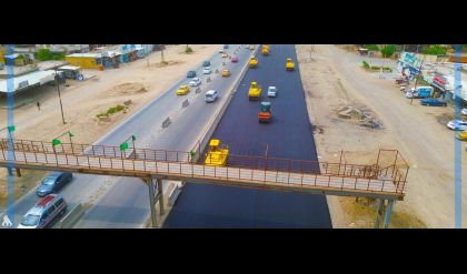 محافظة بغداد تعلن انجاز المرحلة الأولى من مشروع تطوير طريق بغداد الموصل