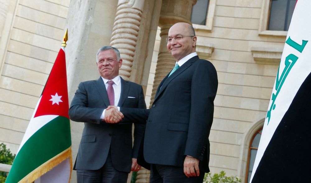 الرئيس صالح والملك عبد الله يتفقان على دور عراقي – اردني لتثبيت دعائم الاستقرار عربياً واقليمياً 